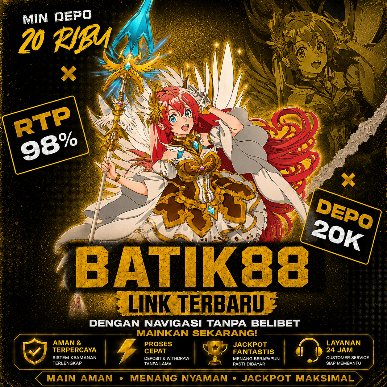 BATIK88® ⧉ Princess Manis & Kakek Zeus Gaspol Menuju Maxwin by Hey siriusly